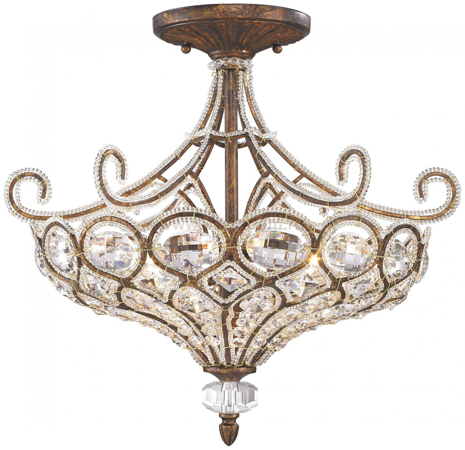 Светильник потолочный Wertmark WE310.04.503 PRINCESS