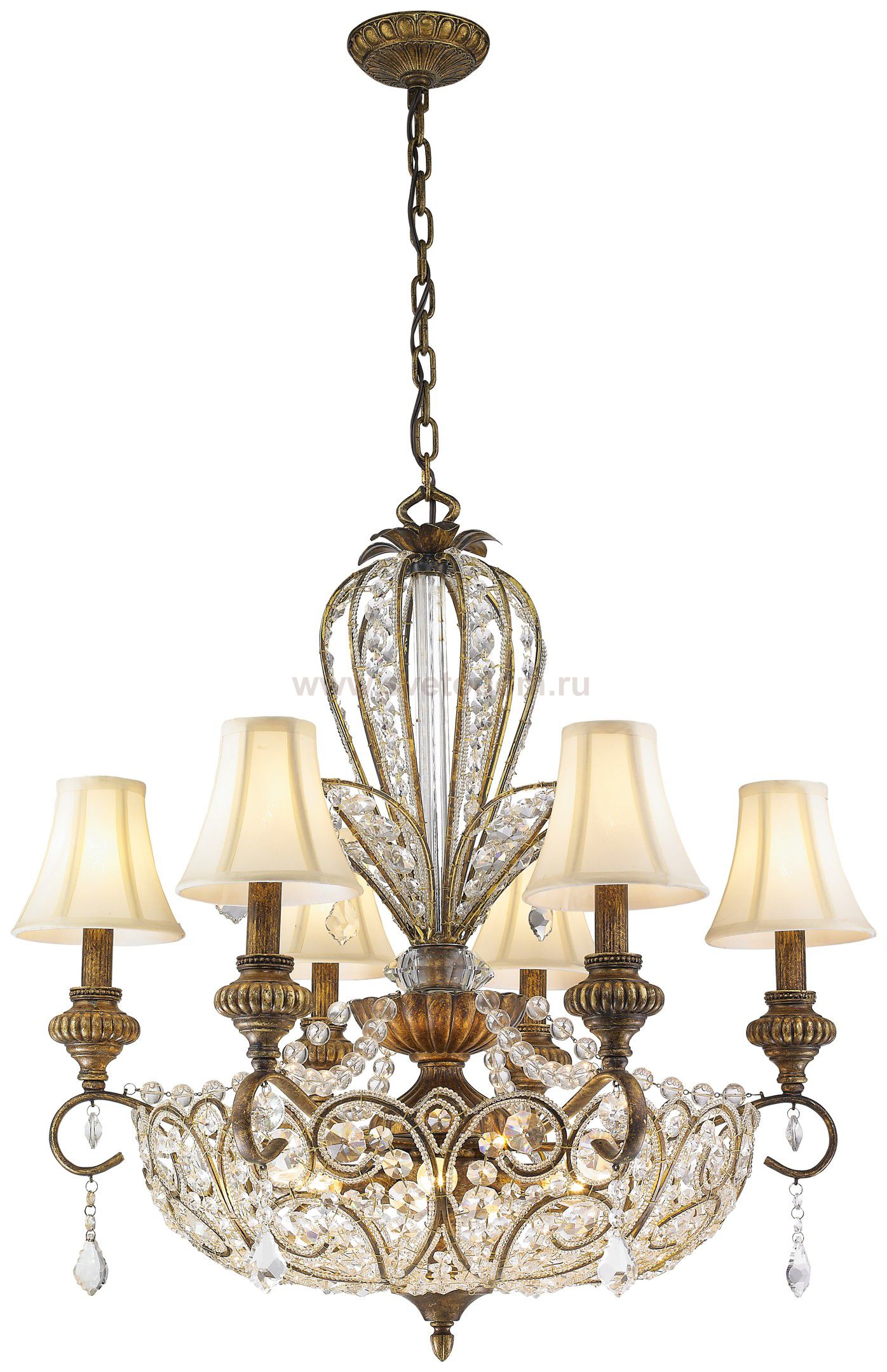 Светильник подвесной Wertmark WE319.12.503 FABRICIA