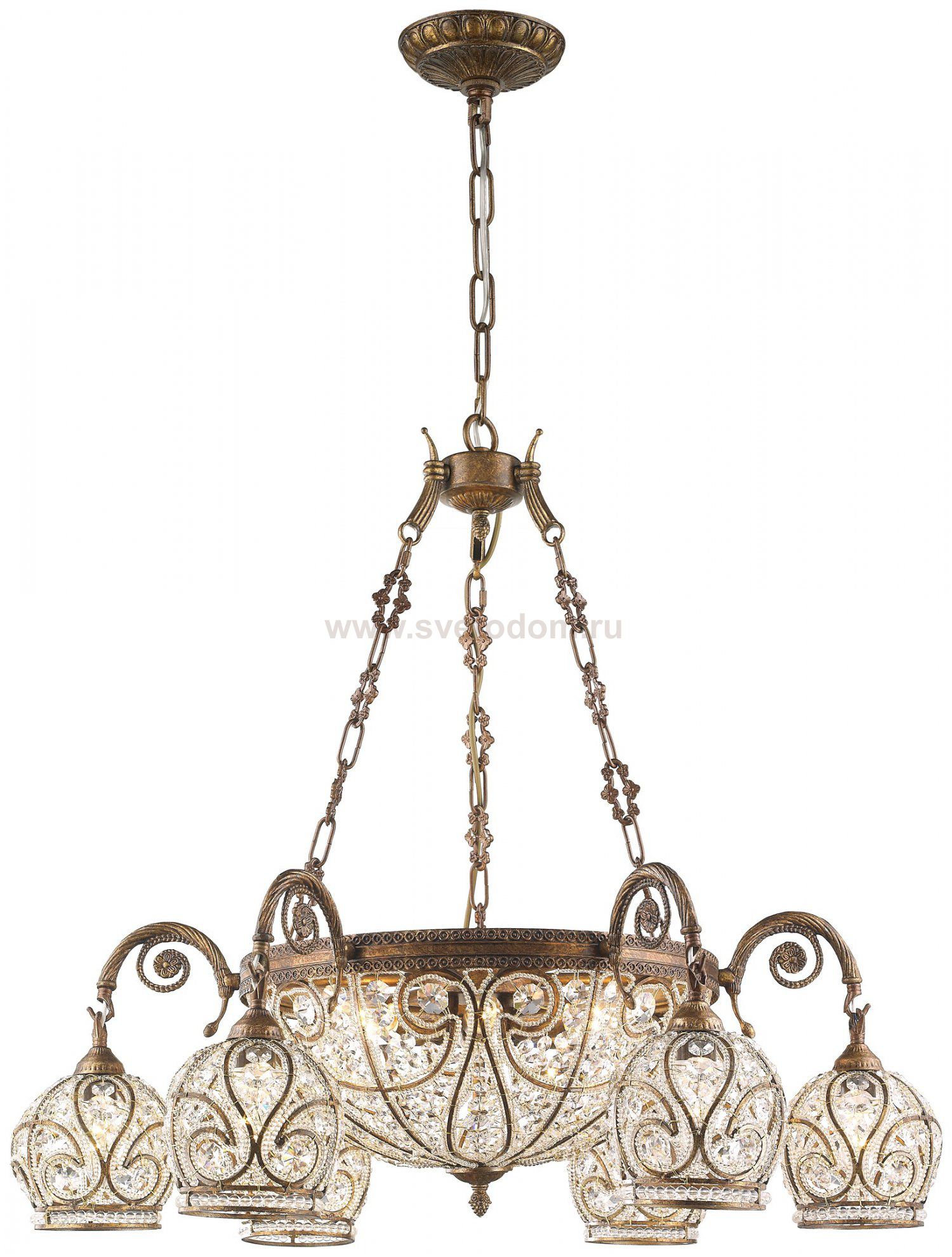 Светильник подвесной Wertmark WE322.12.503 GLORIA