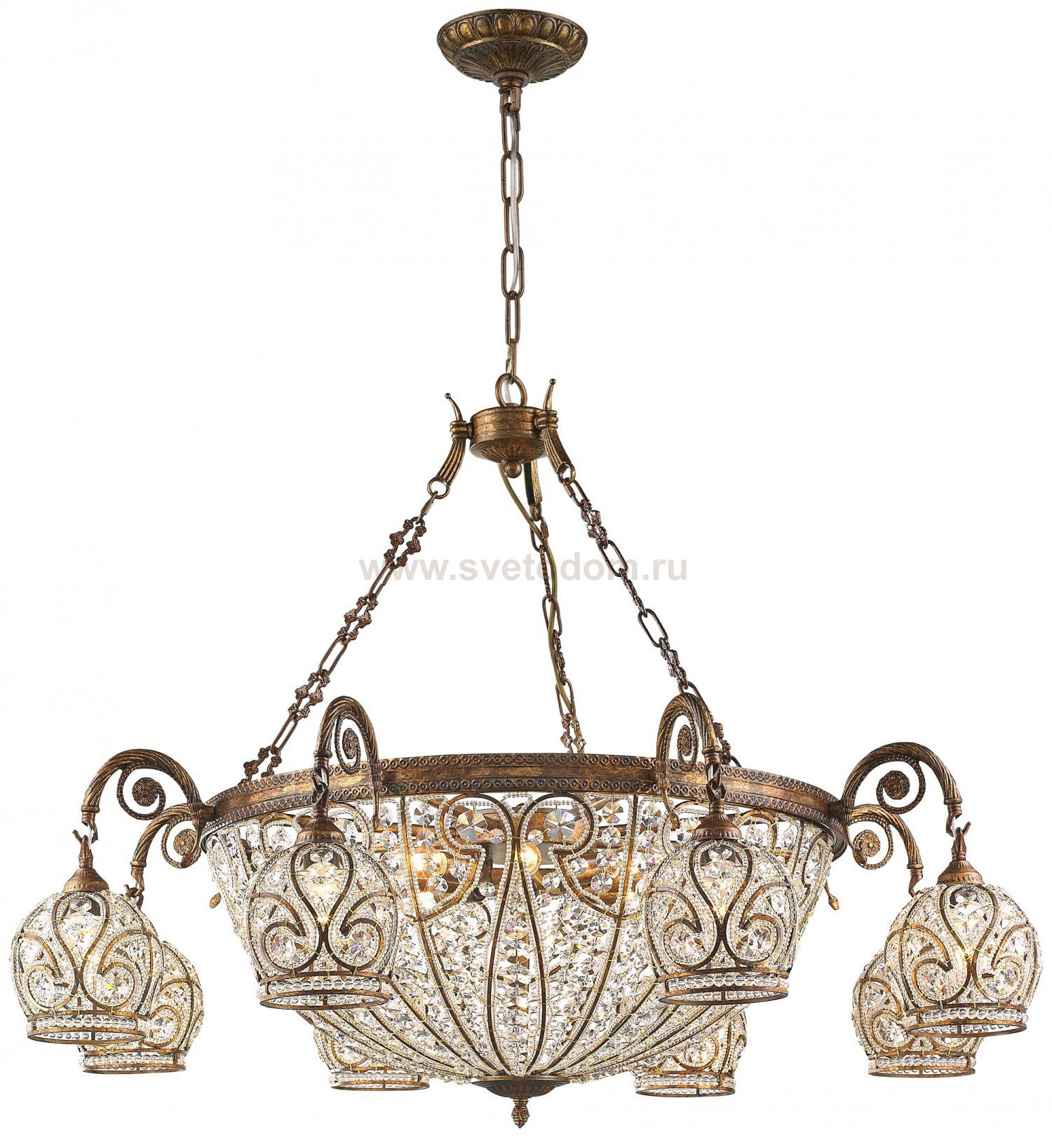 Светильник подвесной Wertmark WE322.16.503 GLORIA