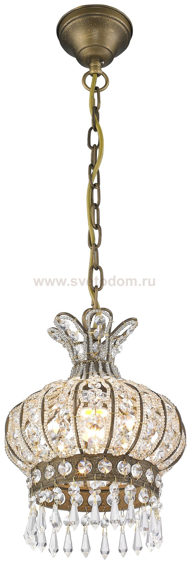 Светильник подвесной Wertmark WE334.01.603 CARINA