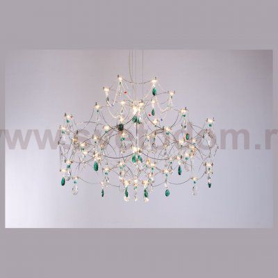 WE337.08.106 WERTMARK FEMERALDA светильник подвесной, LED, 80x1W, 3000K