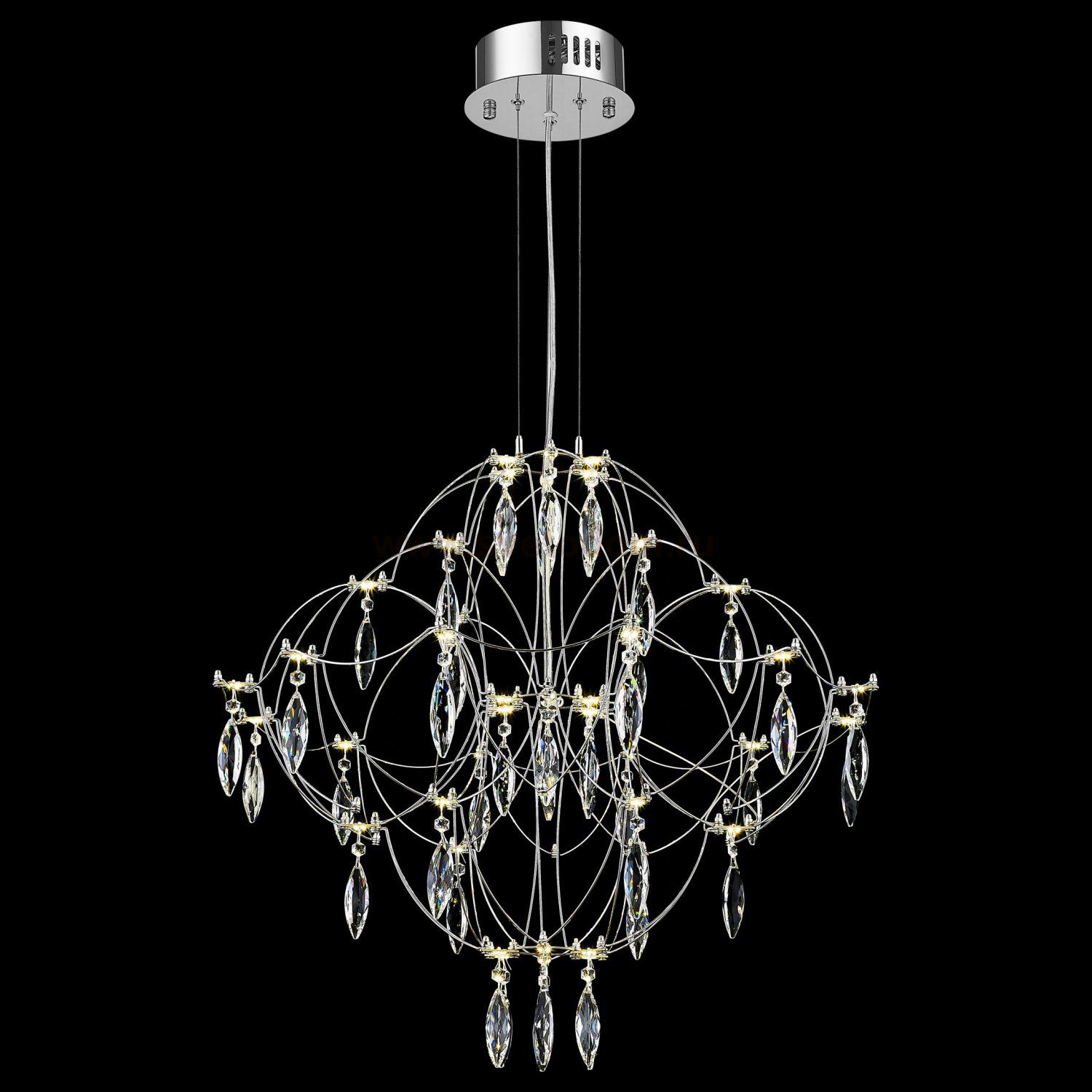 WE338.06.103 WERTMARK FEDELE светильник подвесной, LED, 42x1W, 3000/4000/6000K