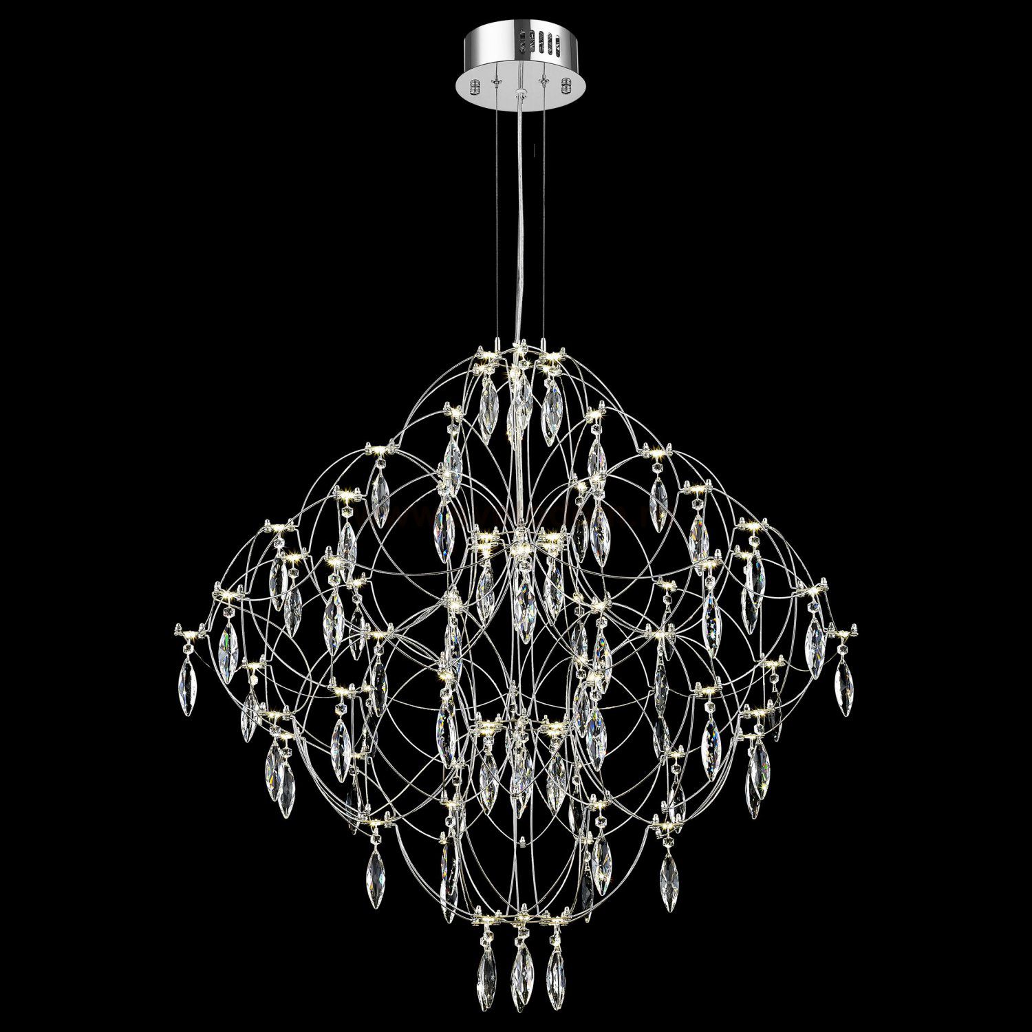 WE338.08.103 WERTMARK FEDELE светильник подвесной, LED, 78x1W, 3000/4000/6000K