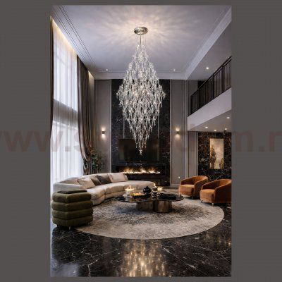 WE339.10.103 WERTMARK FELICITY светильник подвесной, LED, 308x1W, 3000/4000/6000K