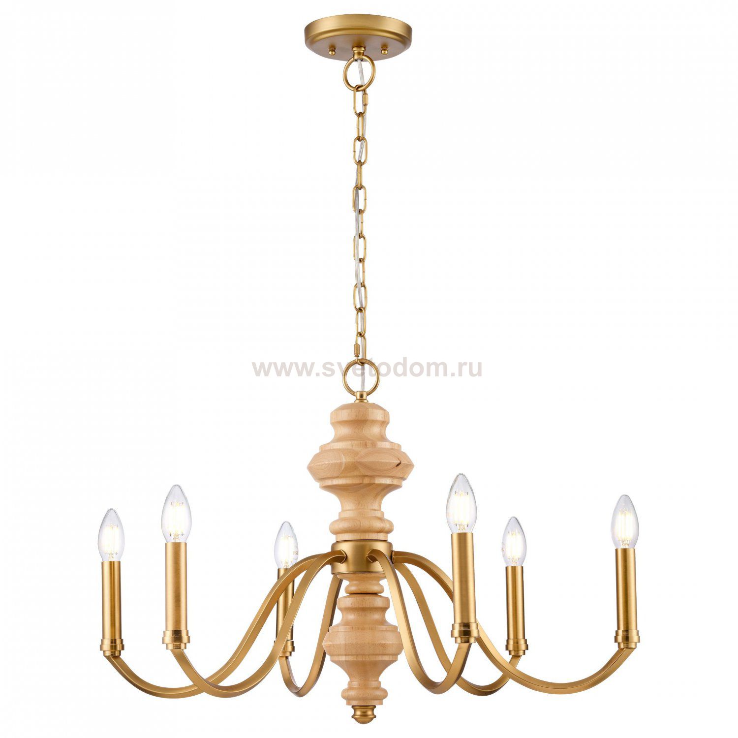 WE584.06.503 WERTMARK DONNA светильник подвесной, E14, 6x40W