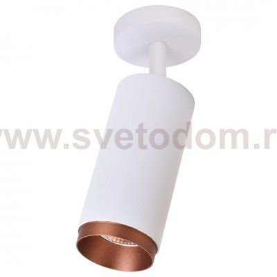 WE802.01.007+WE803.RG.600 WERTMARK TECHNICAL STECKEN светильник точечный накладной, LED, 12W, 4000K