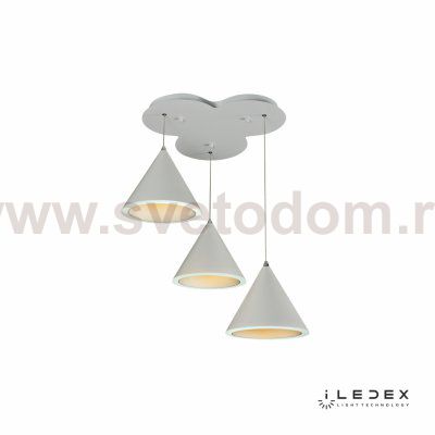 Подвесной светильник iLedex Moon WL D8858-3B Белый