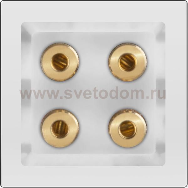 Акустическая розетка (белый) WL01-AUDIOx4 Werkel