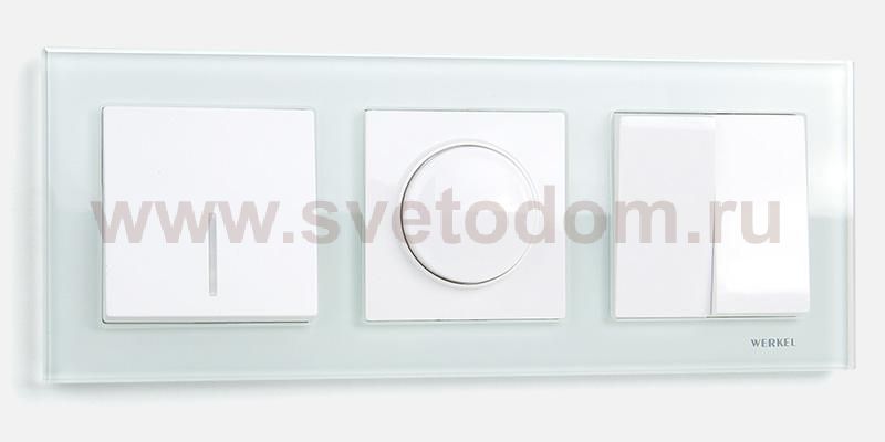 Диммер (белый) Werkel WL01-DM600