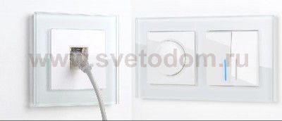 Диммер (белый) Werkel WL01-DM600