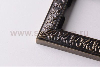 Рамка на 3 поста  (бронза) WL07-Frame-03 Werkel