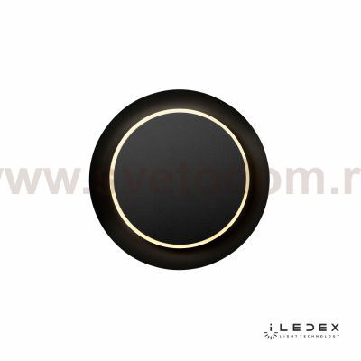 Настенный светильник iLedex Blackout WLB8272 3000K BK