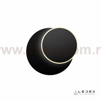 Настенный светильник iLedex Blackout WLB8272 3000K BK