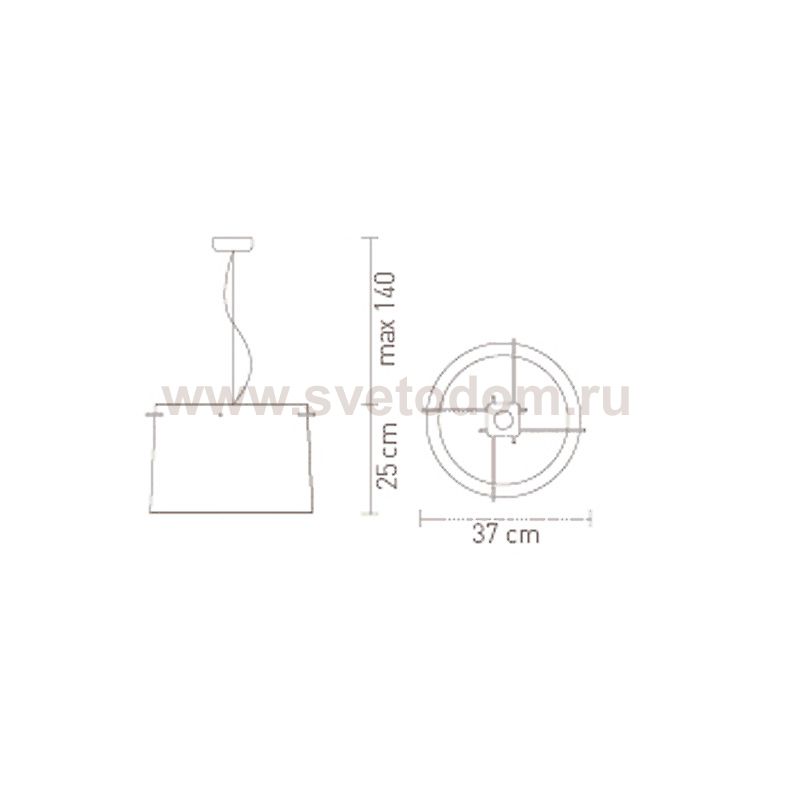 Подвесной светильник Slamp WOO77SOS0000A_000