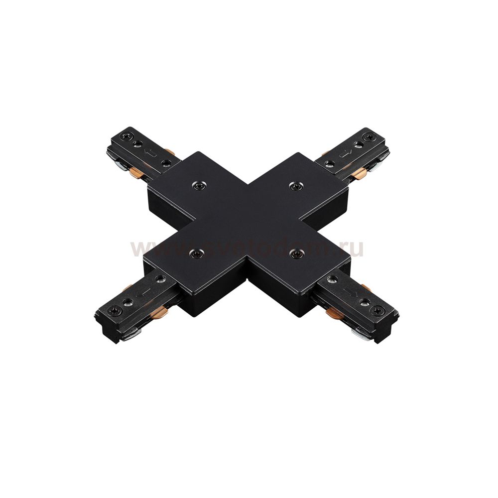 WSO-75 black соединитель крестовой Italline