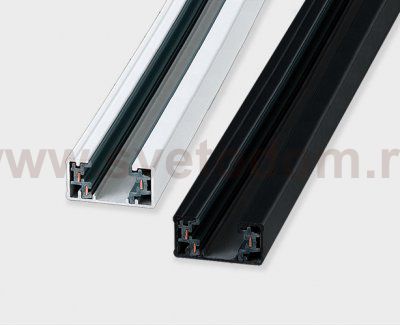 WSO-16 black шинопровод 2метра (две заглушки в комплекте) Italline