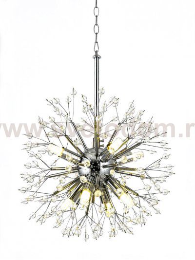 Люстра Snowflake 500 MAK interior WTL1031-500CH-CL Серый