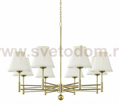 Люстра Aldente 8 MAK interior WTL1033-8GD Золотой