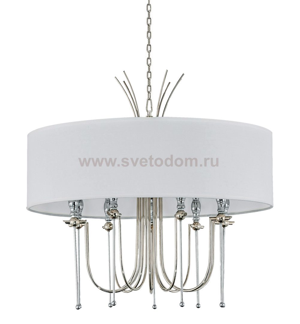 Люстра Terre 600 MAK interior WTL1034-600CH Хром, белый