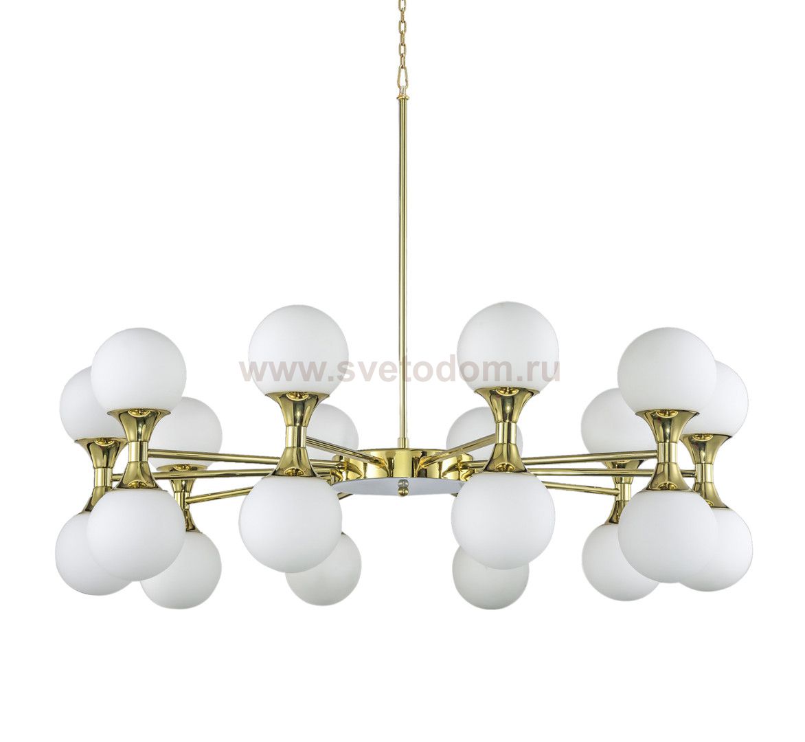 Люстра Lolly 20 MAK interior WTL1037-20GD Золотой, белый