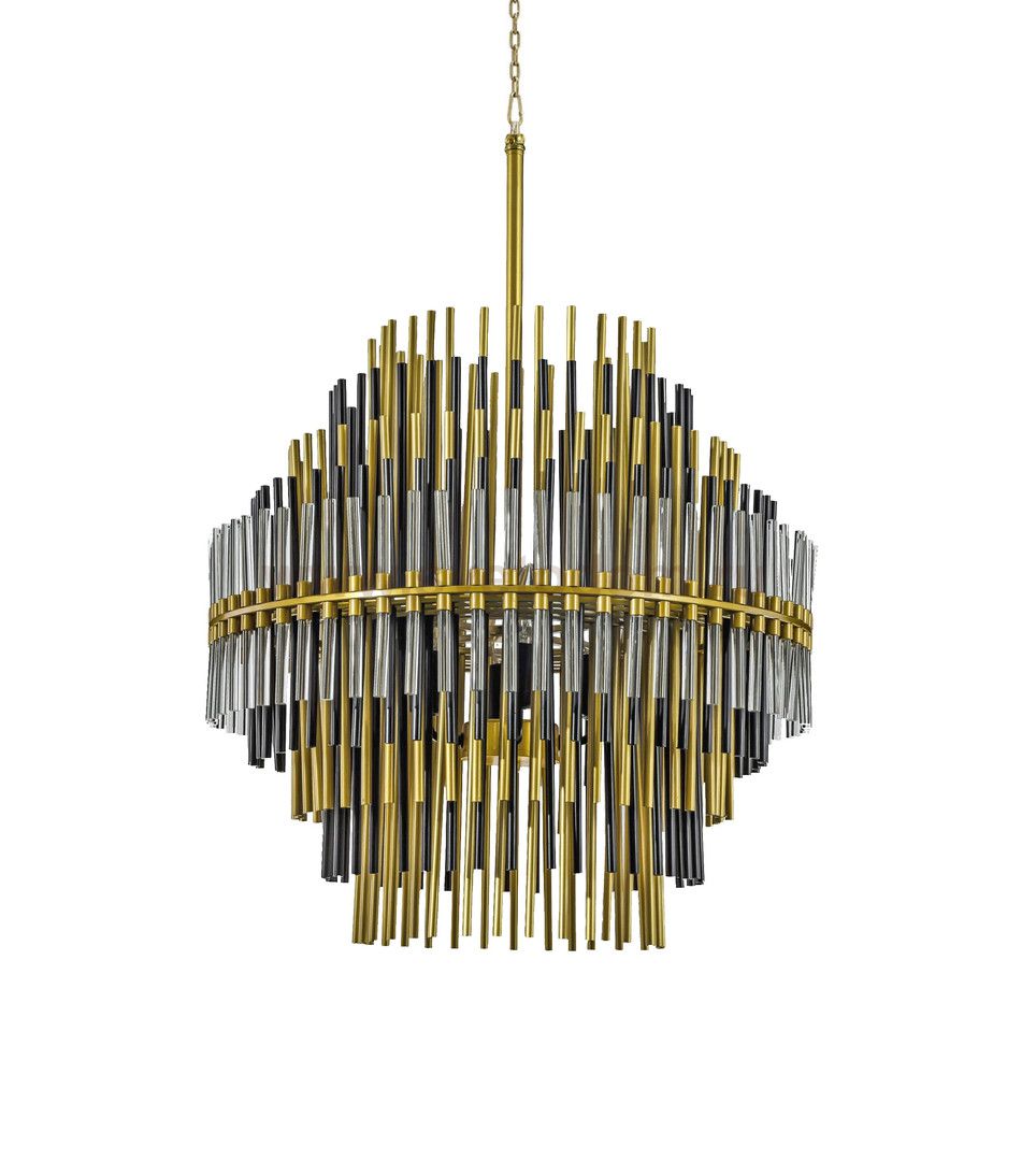 Люстра Emile Round 500 MAK interior WTL1039-500 Золотой, стекло