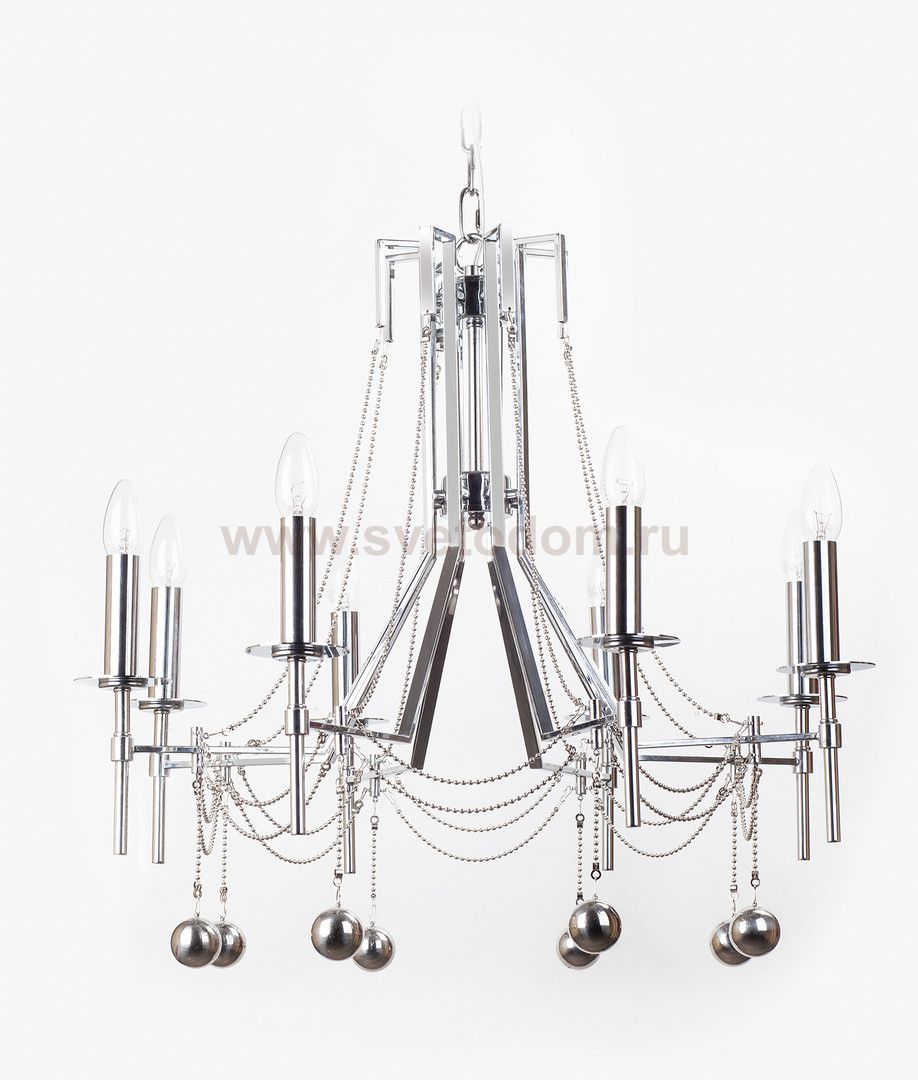 Люстра Rocco Silver 12 MAK interior WTL1045-12CH Хром