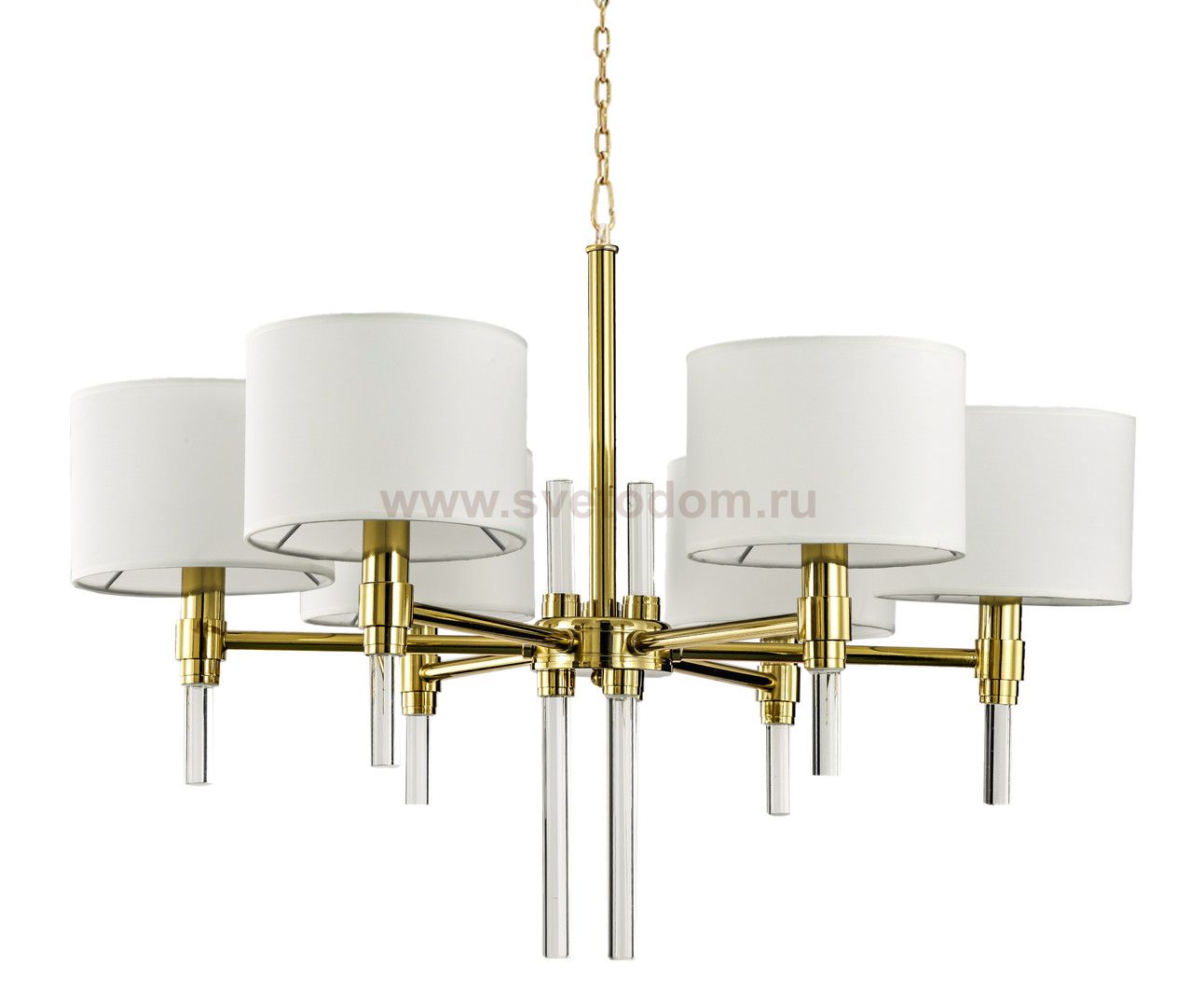 Люстра Elico 6 MAK interior WTL1067-6GD Золотой