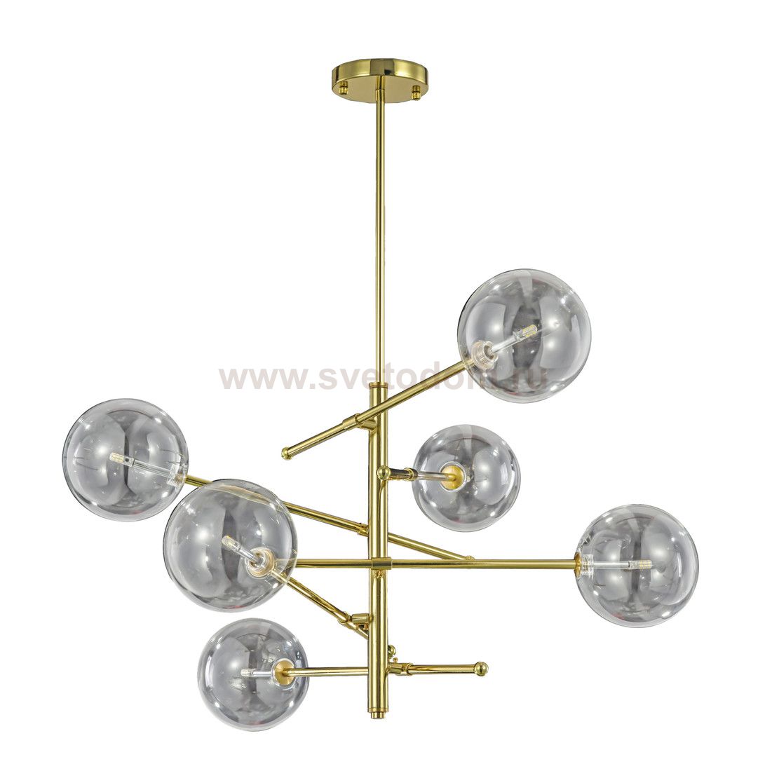 Люстра Different 6 MAK interior WTL1070-6GD-CL Золотой