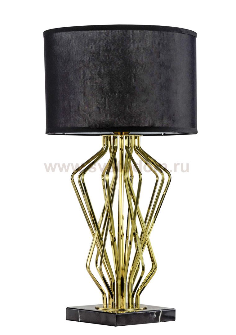 Настольная лампа Tree Black 350 MAK interior WTL1074-T350GD-BK Золотой,белый