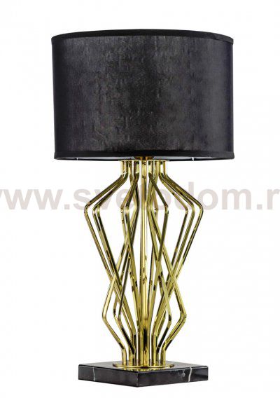 Настольная лампа Tree Black 350 MAK interior WTL1074-T350GD-BK Золотой,белый