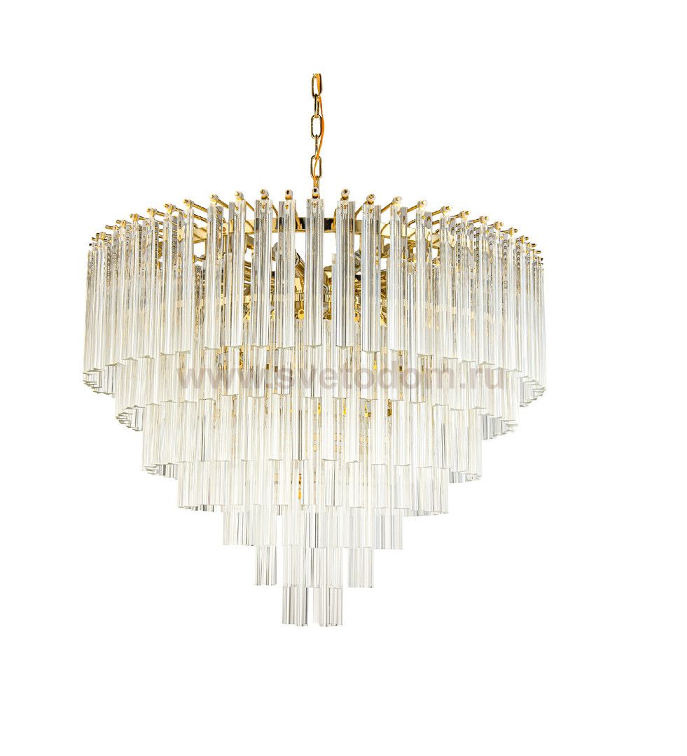 Люстра Whiteness 9 MAK interior WTL1086-1 Золотой