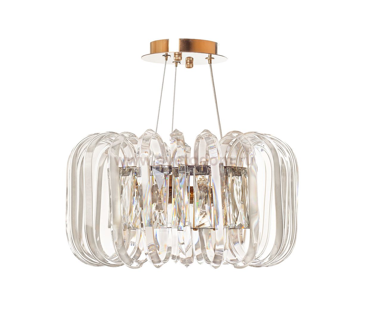 Люстра Glass Belt 400 MAK interior WTL1089-1 Золотой