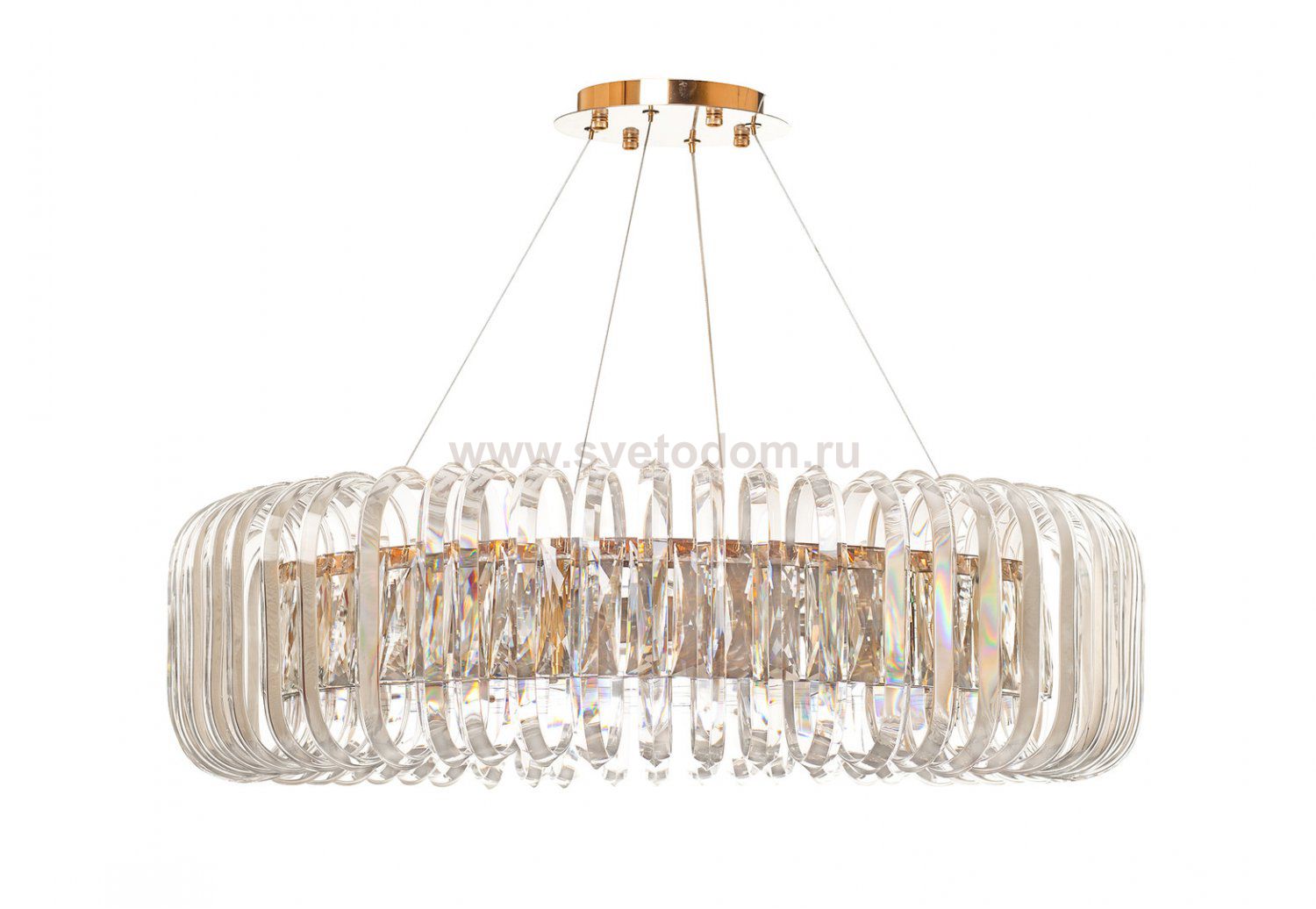 Люстра Glass Belt 800 MAK interior WTL1089-3 Золотой