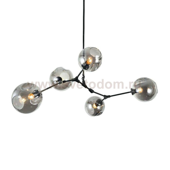 Люстра Branching 5 MAK interior WTL1201-5BK-GR Черный