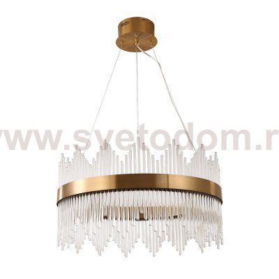 Люстра Stripglass 50 MAK interior WTL1247-500BR-CL Латунь, стекло