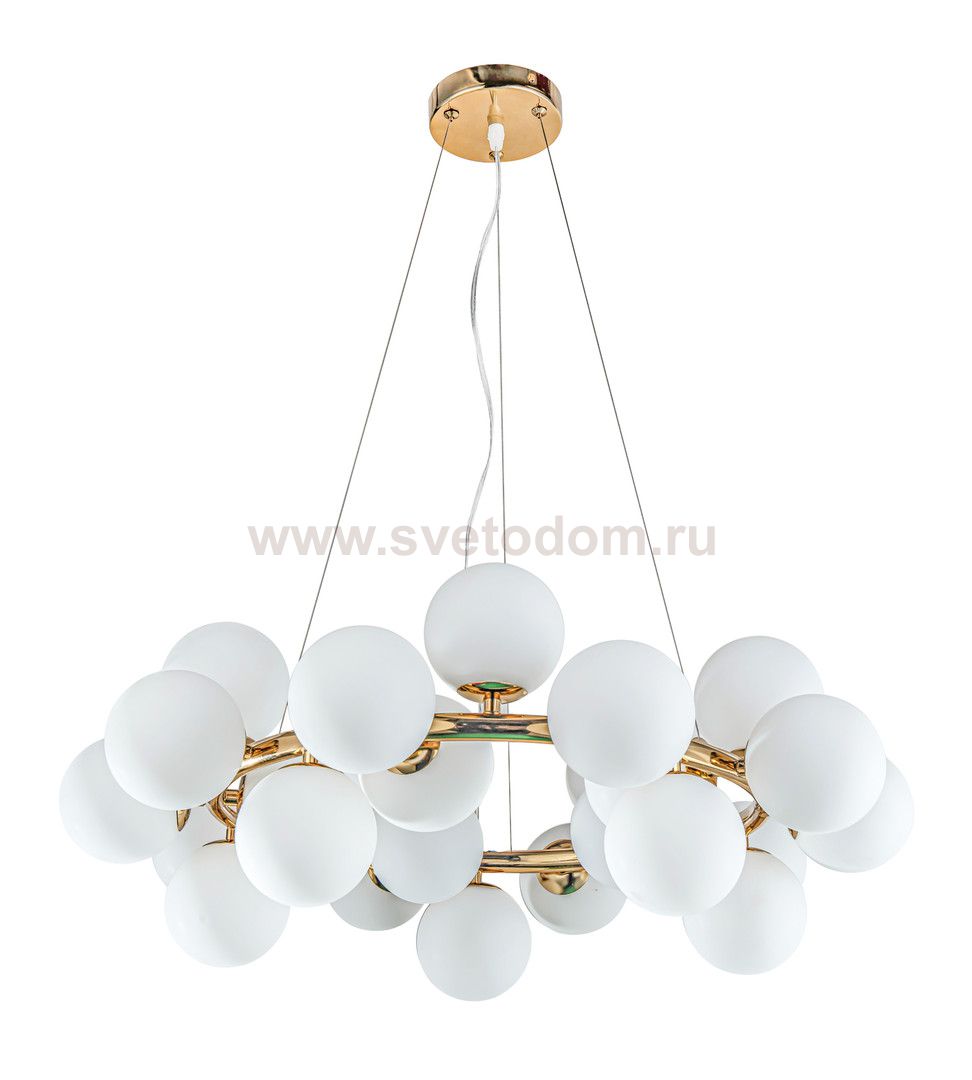 Люстра Marsiada D680 MAK interior WTL1248-36 Латунь, стекло