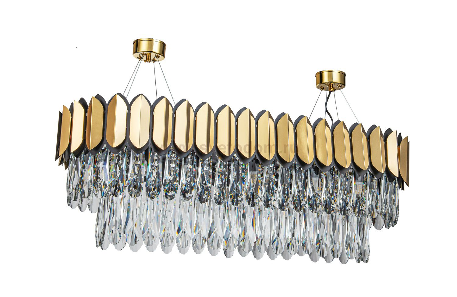 Люстра Nordic L900 MAK interior WTL1251-12 Латунь, стекло