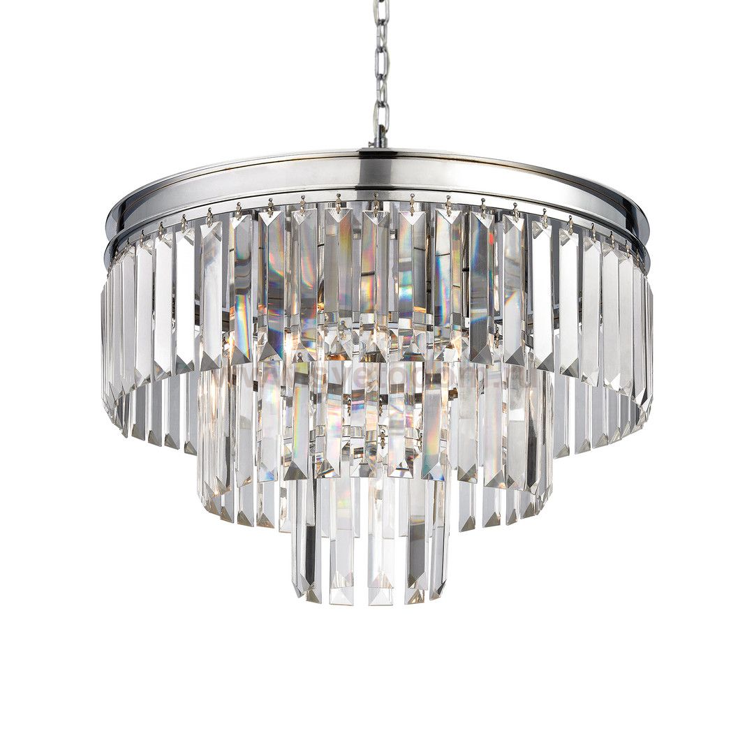 Люстра Odeon 3 Rings Chrome MAK interior WTL1943-6CH-CL Хром, стекло