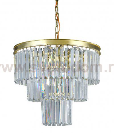 Люстра Odeon 3 Rings Gold MAK interior WTL1943-6GD-CL Золотой, стекло