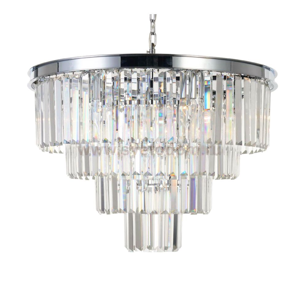 Люстра Odeon 4 Rings Chrome MAK interior WTL1943-9CH-CL Хром, стекло