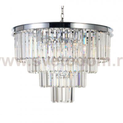 Люстра Odeon 4 Rings Chrome MAK interior WTL1943-9CH-CL Хром, стекло