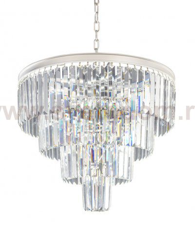 Люстра Odeon 4 Rings Silver MAK interior WTL1943-9SL-CL Серый, стекло