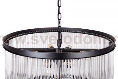 Люстра Essex Crystal 65 MAK interior WTL2104-650BK-CL Черный, стекло