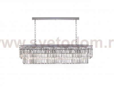 Люстра Odeon L110 Silver MAK interior WTL2107-1100SL-CL Серый, стекло
