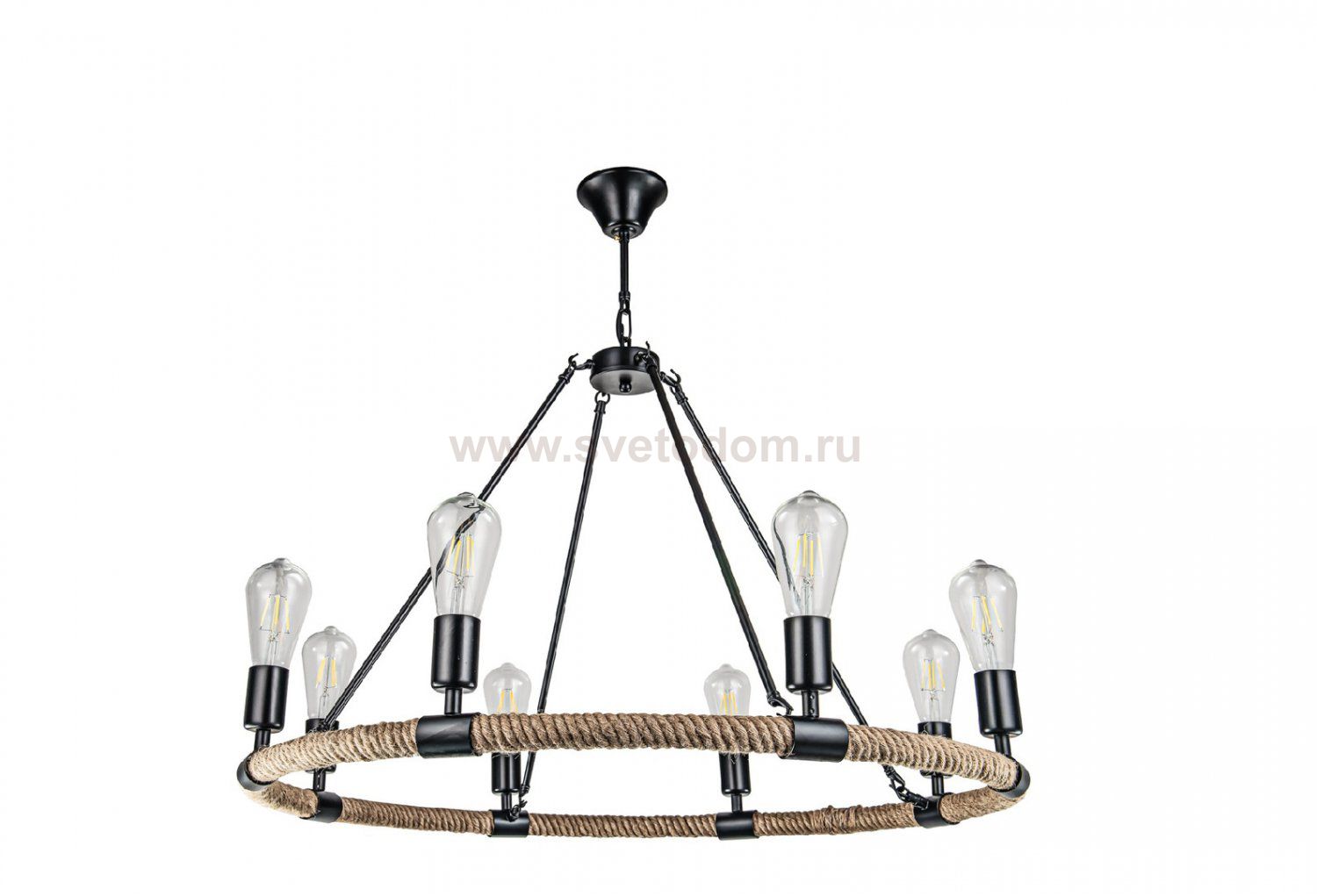 Люстра Adara 800 MAK interior WTL2107-8 Черный