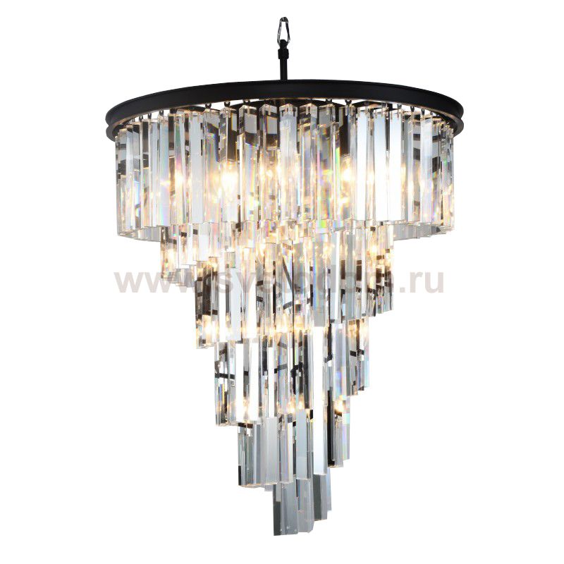 Люстра Helix 80 MAK interior WTL2111-800BK-CL Черный, стекло