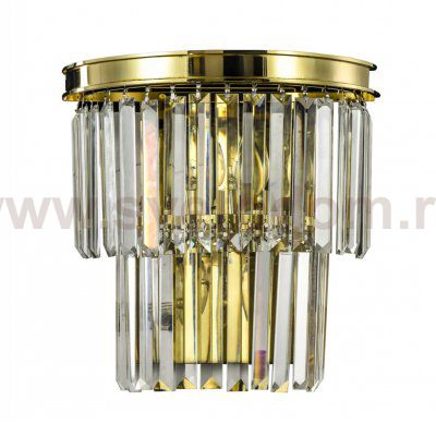 Бра Odeon Golden Wall MAK interior WTL2111-W2GD-CL Золотой,стекло