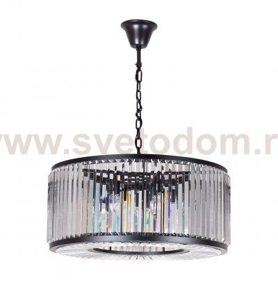 Люстра Welles Round D50 MAK interior WTL2113-500BK-CL Черный, стекло