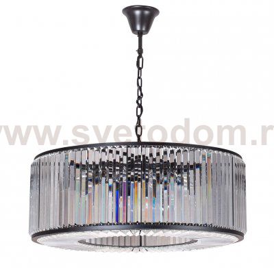 Люстра Welles Round D80 MAK interior WTL2113-800BK-CL Черный, стекло